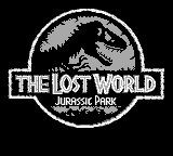 Jurassic Park title screen for GameBoy